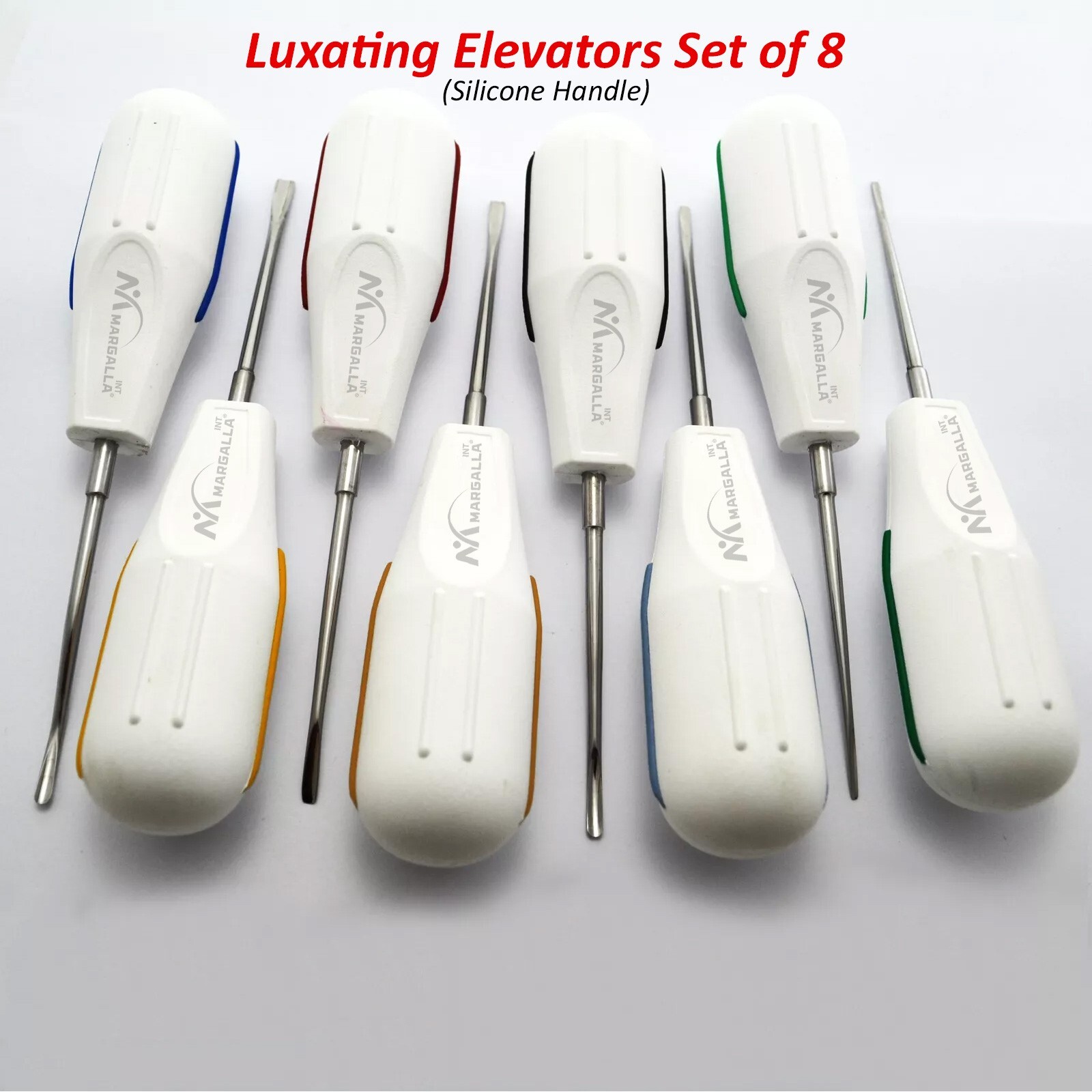 Dental Luxating Elevators Used in Oral Surgery Teeth Sockets Loosen Extraction 