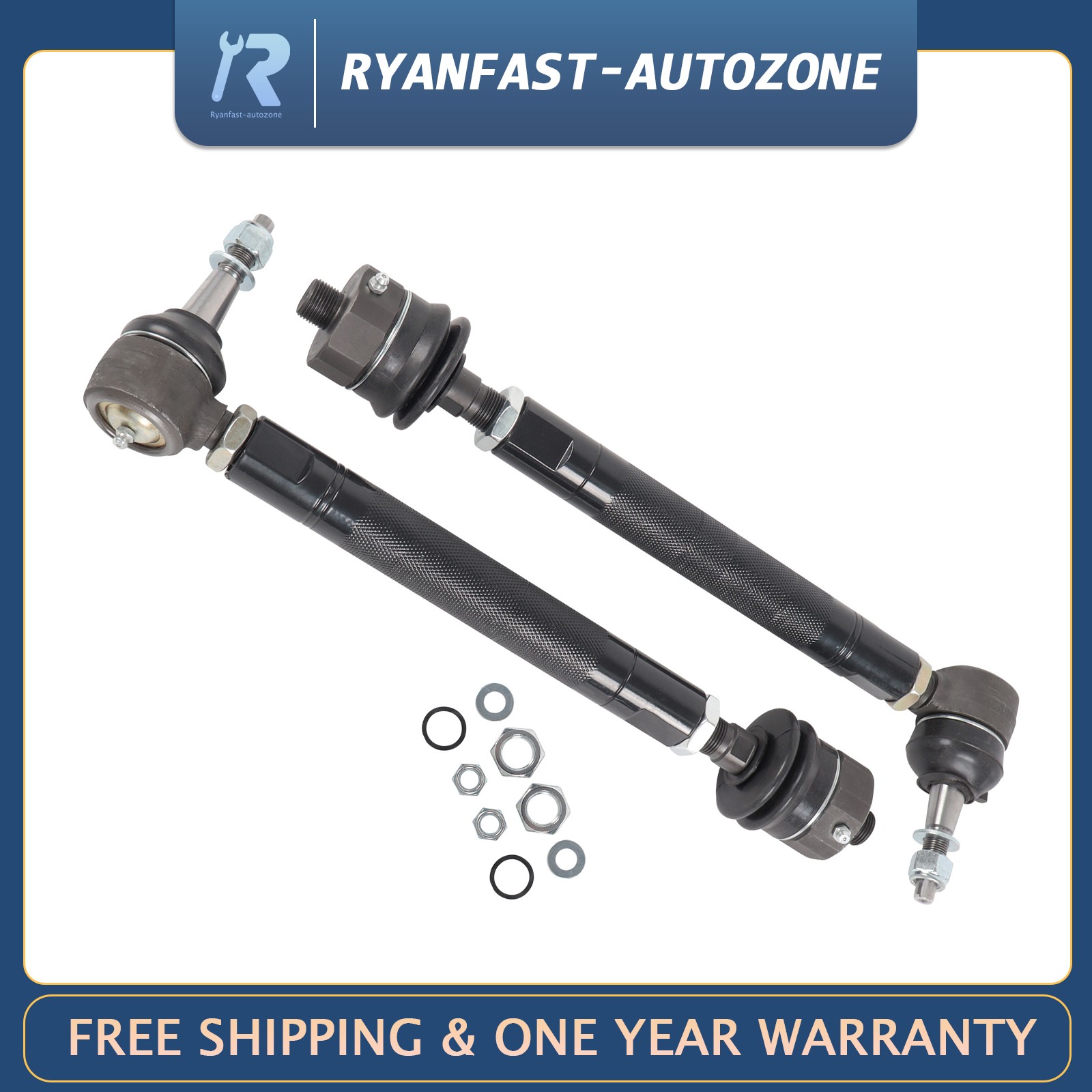 Heavy Duty Tie Rod Ends Kits for Silverado Sierra 2500HD 3500HD 2011-2024 ﻿