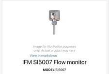 IFM SI5007 Electronic Flow Sensor New In Box picture