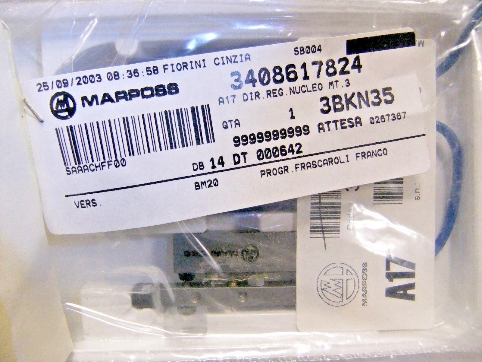 Marposs Measuring Cell 3408617824