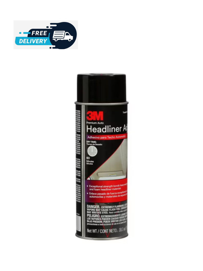 3M Headliner & Fabric Adhesive 18.1 Oz Aerosol Spray Automotive Interior Glue