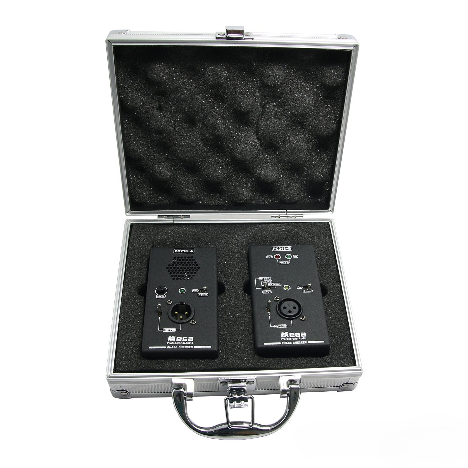 PC218 Phase Polarity Tester Checker Detector Audio Speaker Mic Sound Testing