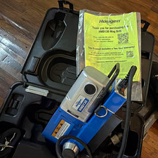 Hougen HMD130 Magnetic Drill Press 1.25hp 115V 11A 3/4in Chuck 450RPM Case picture
