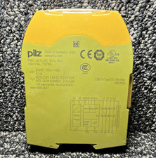 Sealed Pilz PNOZ s6 Safety Relay 24 VDC 4PST 6A TUV Listed MPN 750106 picture