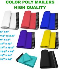 Poly Mailers Colours Shipping Bags 6x9 9x12 10x13 7.5x10.5 12x15.5 14.5x19 19x24 picture