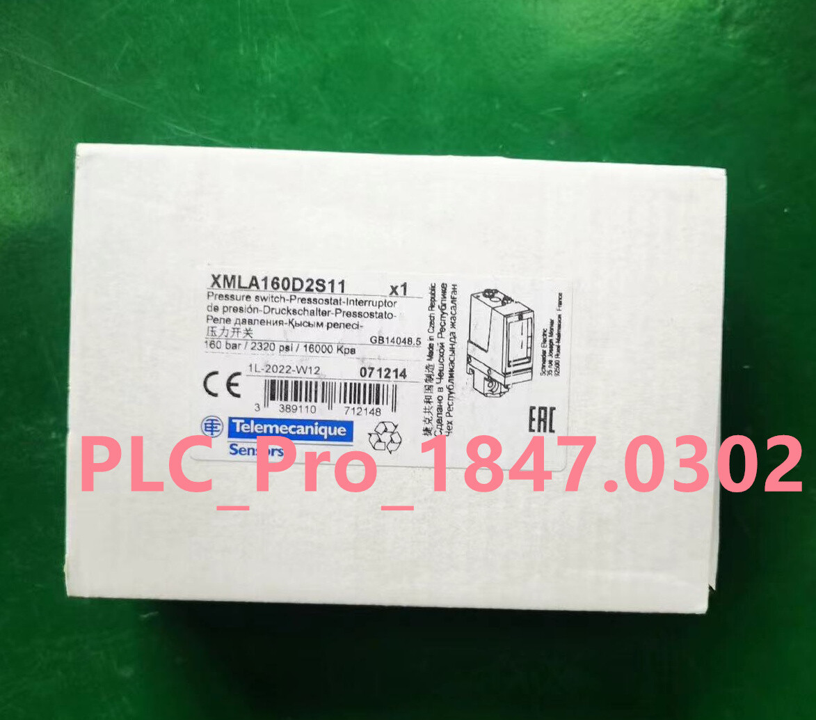 XMLA160D2S11 1PCS New XMLA160D2S11 Schneider Nautilus Pressure Switch  Fast ship