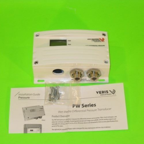 Veris PWLX04S Wet Differential Pressure Sensor Transducer NEW Veris PWLX04S Wet Differential Pressure Sensor Transducer NEW