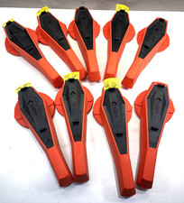 SET OF 9 GEORG FISHER HANDLES/LEVERS FOR PLASTIC BUTTERFLY VALVES picture