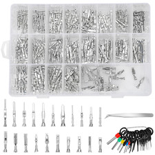 420PCS Connector Pins 21 Types Electrical Wire Terminal Kit,18PCS Extractor Tool picture