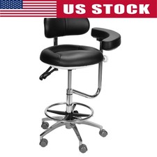 Medical Dental Assistant Chair with Rotatable Armrest Rolling Medical Chair picture