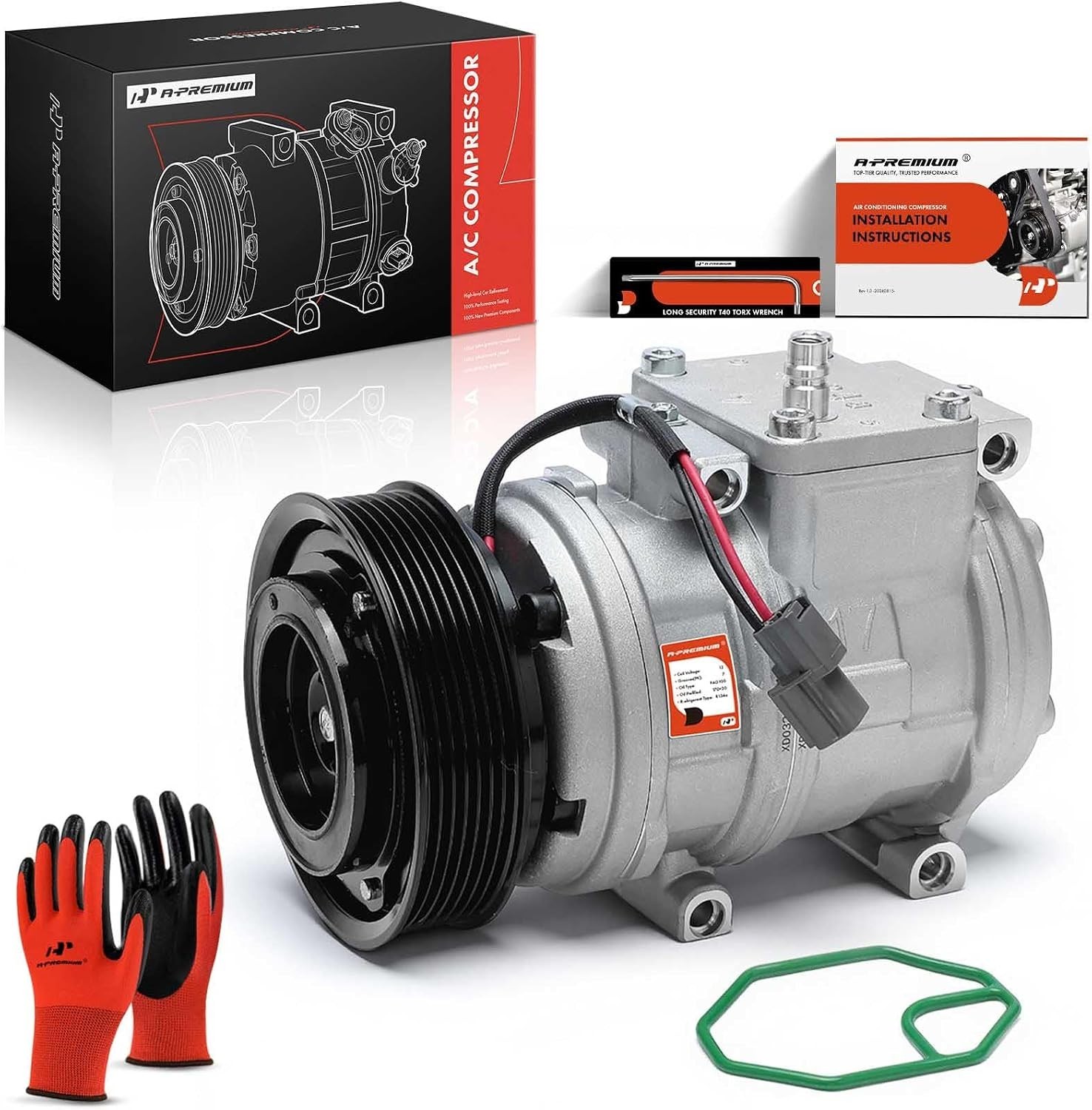Air Conditioner AC Compressor W/ Clutch Air Conditioner AC Compressor W/ Clutch