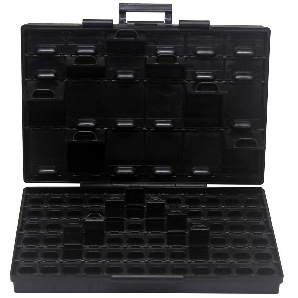 Aidetek BOXALL96AS 96 lids anti-static ESD Safe Enclosure Organizer Transistor