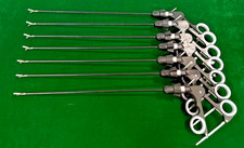 7pc Laparoscopic Biopsy /Spoon Forcep D/A 5mmx330mm with Ratchet Handle Reusable picture