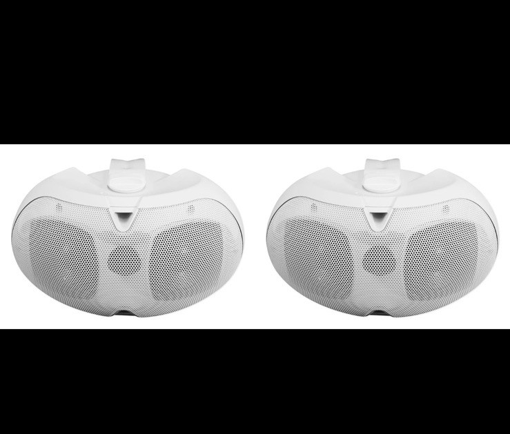 (2) Rockville D4-70 White Dual 4\ (2) Rockville D4-70 White Dual 4\
