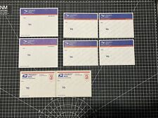 LOT of 8 USPS Priority Mail 228 Labels Stickers VINTAGE 06 08 RARE Bluetop picture