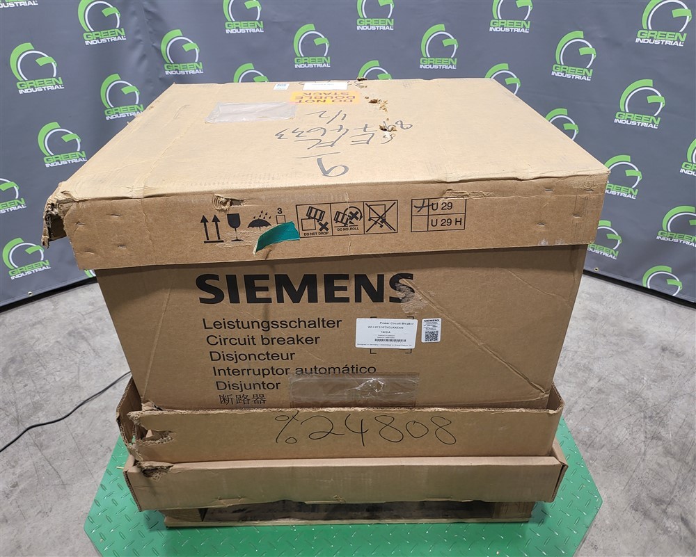 1600A Siemens WLL2F316 CubicleBus Power Circuit Breaker 600V WLL2F316TYGJXXEXN