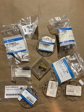 Agilent Waters GC-MS HPLC Lab Parts Lot Ferrules Septa Fittings NOS picture