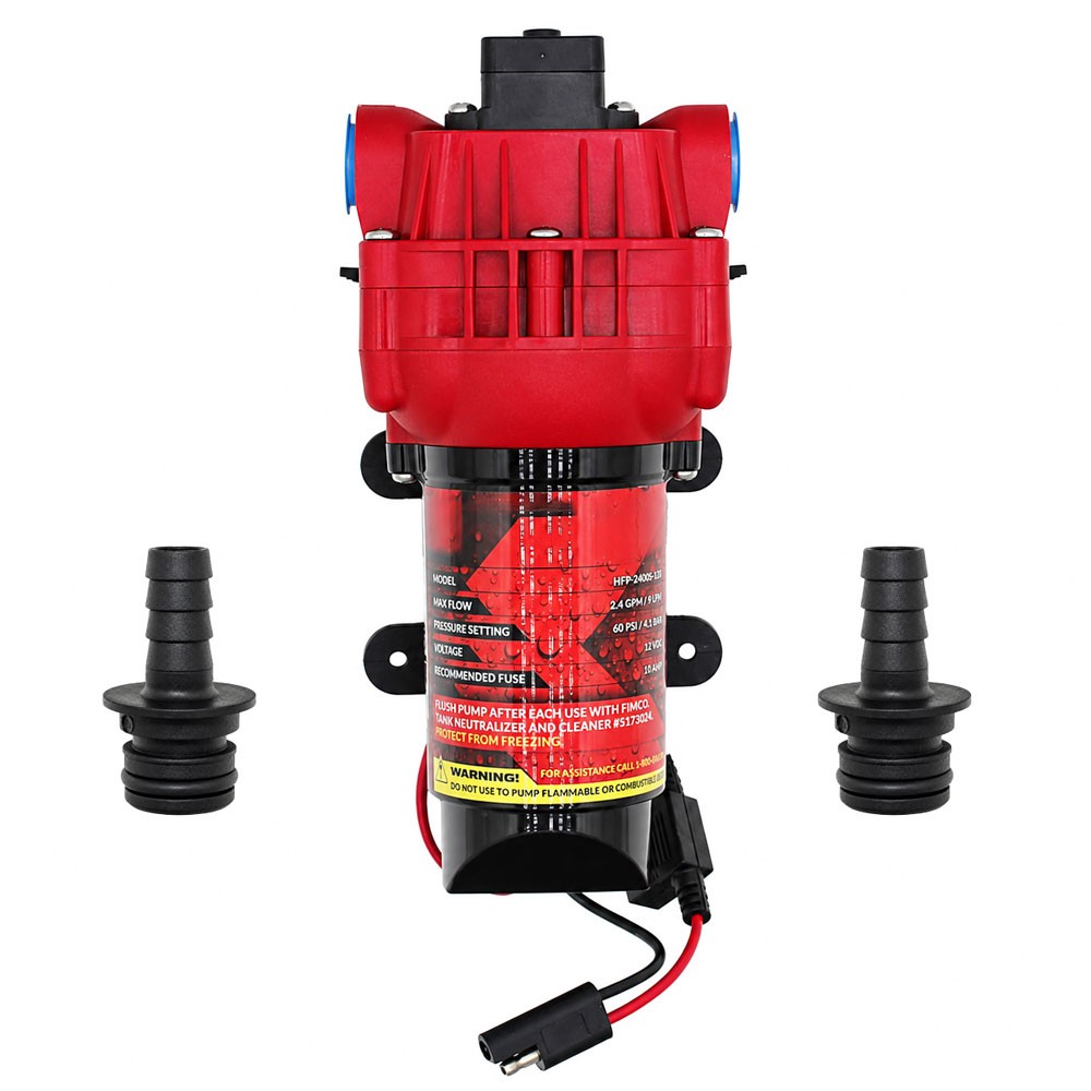Fits Fimco 24060-113  High Performance 2.4 GPM 60 PSI 12V Pump
