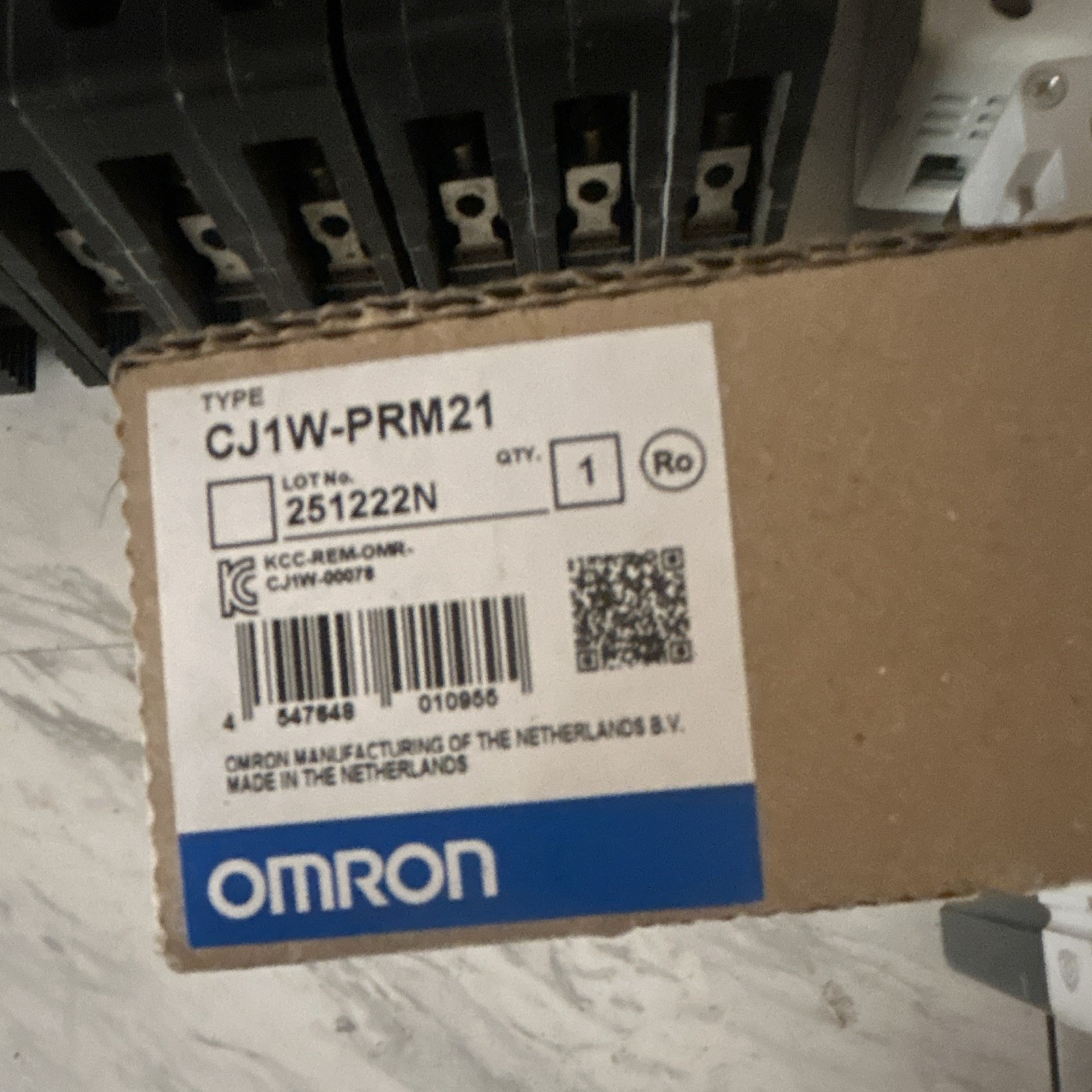 Omron CJ1W-PRM21 PLC Control Module New Sealed