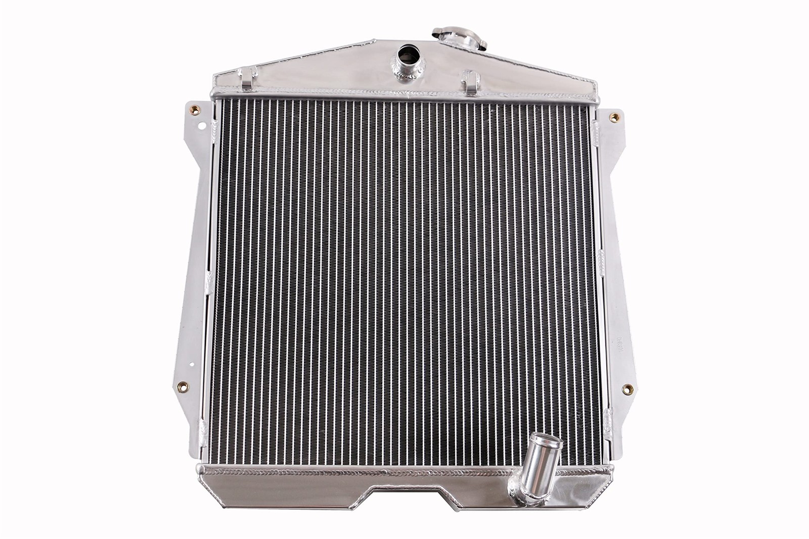 3 Row Aluminum Core Radiator For Chevy 1943-1948 Fleetline Sedan 3.5L 3.8L 6CYL