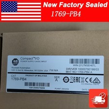 New Sealed 1769-PB4 AB SerA CompactLogix Power Supply 2023 1769PB4 TX picture