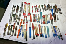 Lot Of 60 + End Mill Lot , Brubaker, Eclipse, Regal, Misc, Mostly New See Pics picture