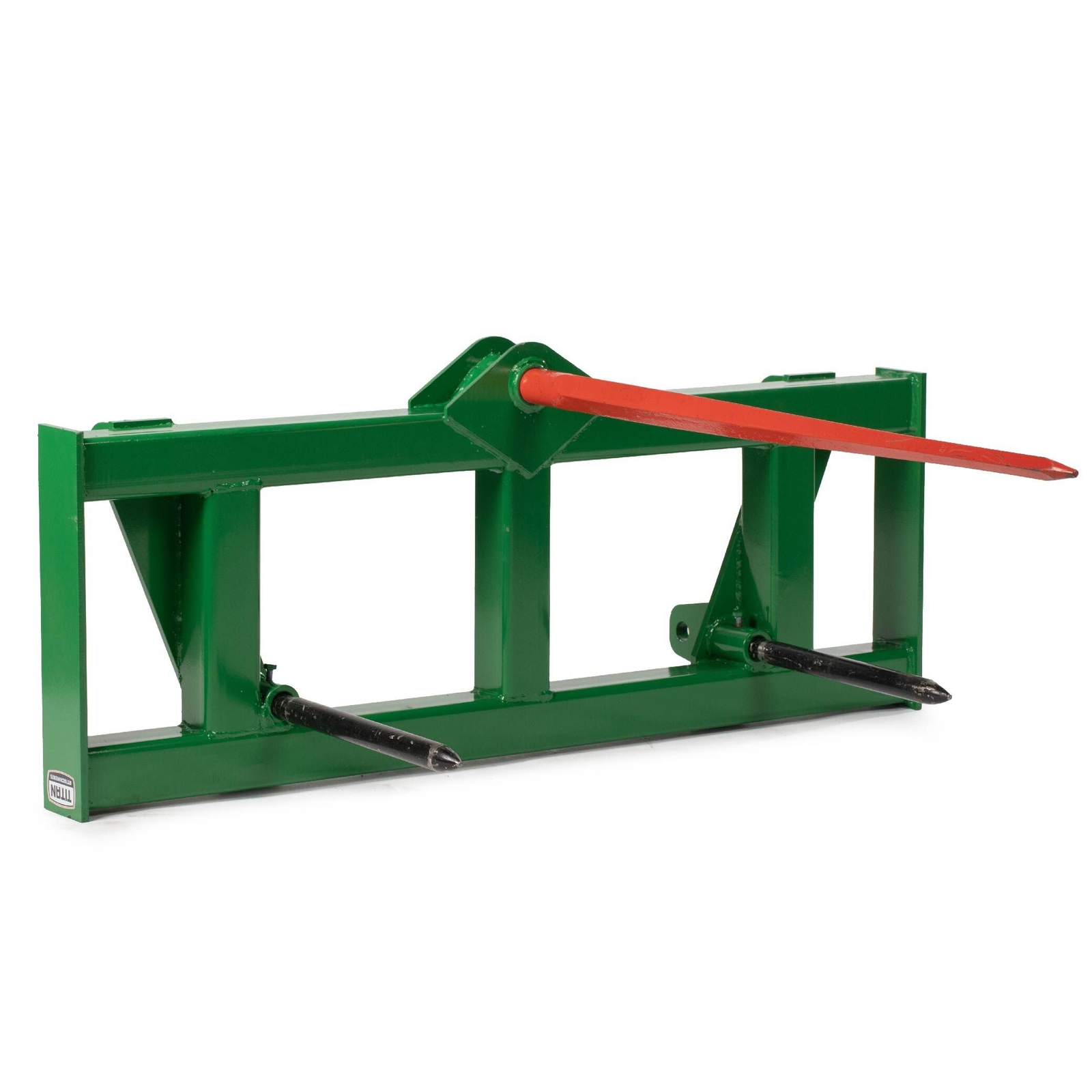 Titan Attachments Green Global Euro Hay Frame Attachment with 39 Titan Attachments Green Global Euro Hay Frame Attachment with 39