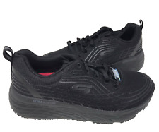 Skechers Women's Work Max Cushioning Elite SR Blk Lace Up Sneakers Size:9 107U picture