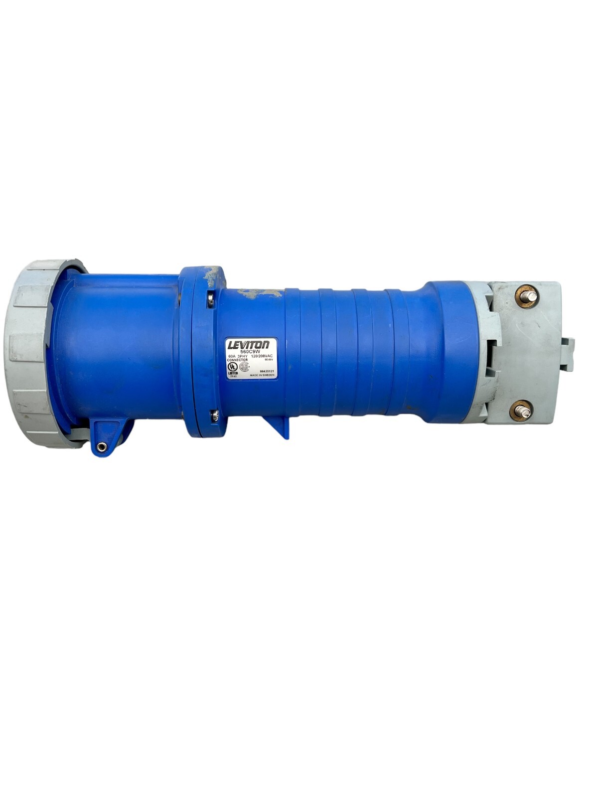 Leviton 560C9W Industrial Grade, Watertight Pin and Sleeve Connector Leviton 560C9W Industrial Grade, Watertight Pin and Sleeve Connector