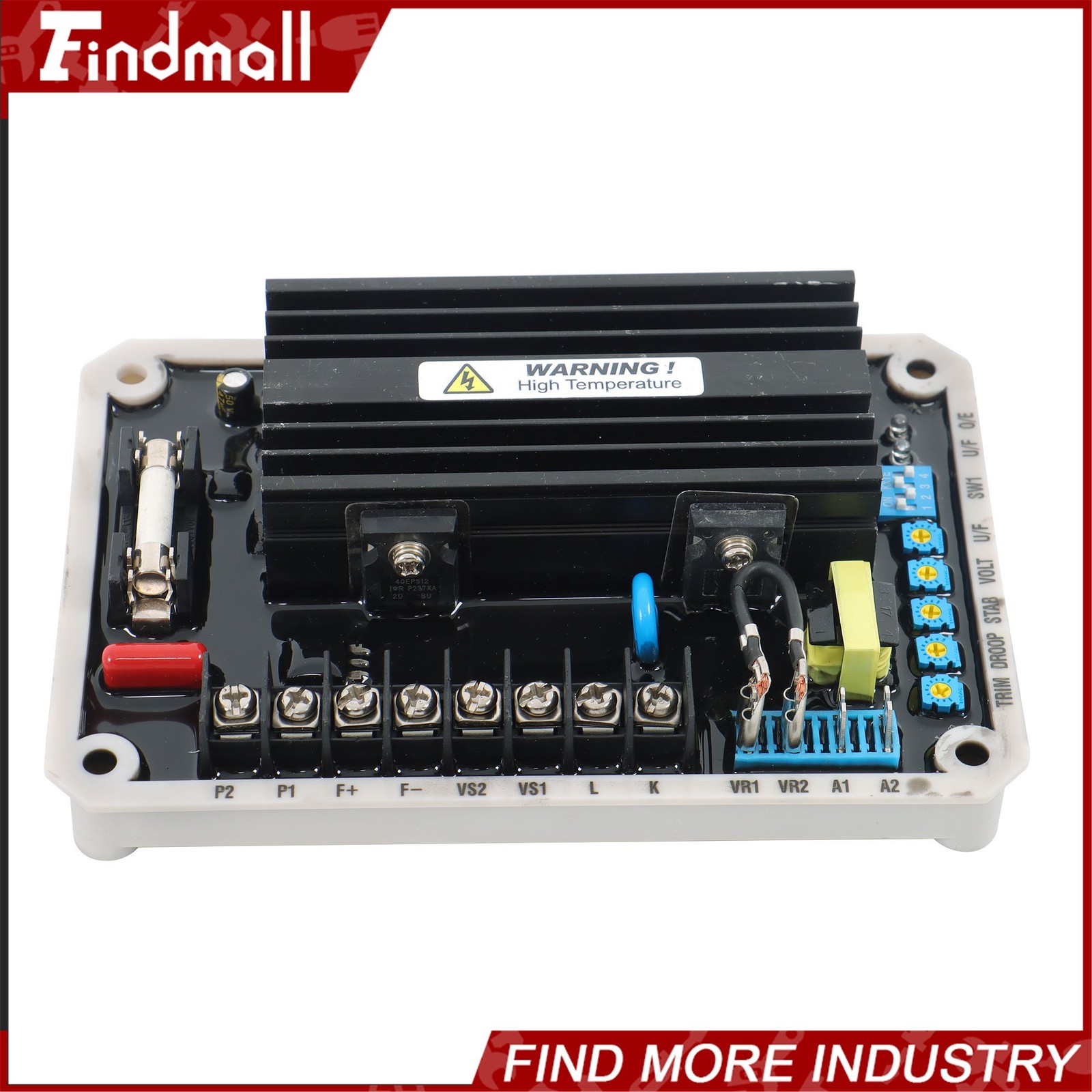Findmall Automatic Voltage Regulator 16A AVR EA16A AVR For Generator New Findmall Automatic Voltage Regulator 16A AVR EA16A AVR For Generator New