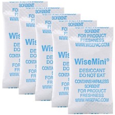 Wisesorb Silica Gel Packets, 0.5 Gram 200 Silica Packets, Food Grade Dessicant, picture