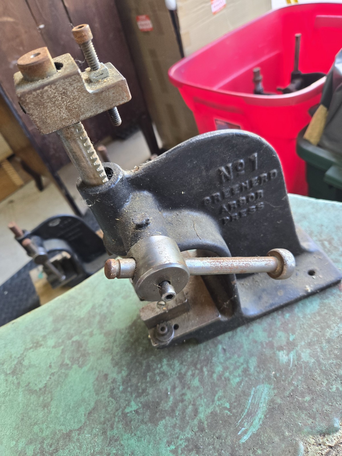 Vintage Greenerd  Arbor Press #1 