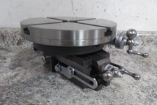 Brand Name 9634103 10 In Dia 0-90° Tilt Angle Rotary Tilting Cross Slide Table picture
