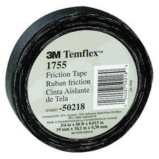 3M 50218 Electrical Friction Tape 1755 3/4in W x 60 ft L 13 mil thick NEW picture