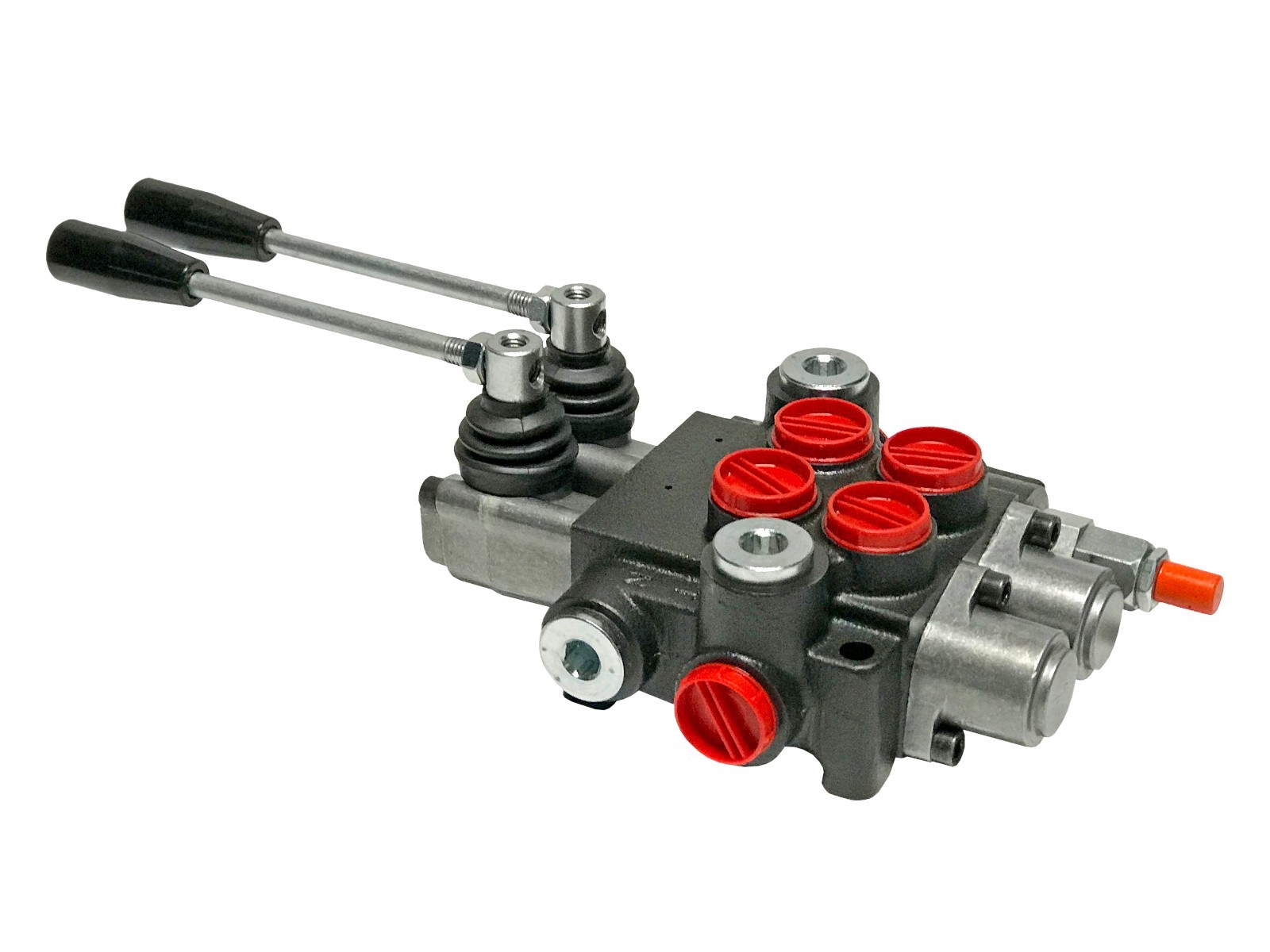 2 Spool Hydraulic Direction Control Valve Open Center 13 GPM 3600 PSI NEW    