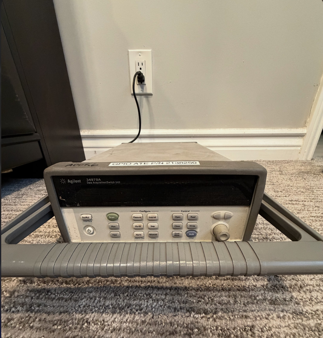 Agilent 34970A  Data Acquisition Switch Unit