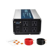 WZRELB 2000W Pure Sine Wave Inverter 36V DC to 110V 120V AC Power Converter w... picture