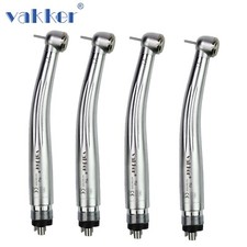 4PC Vakker Dental V1-PLUS High Speed Air Turbine Handpiece 4 Hole Non-Optic picture