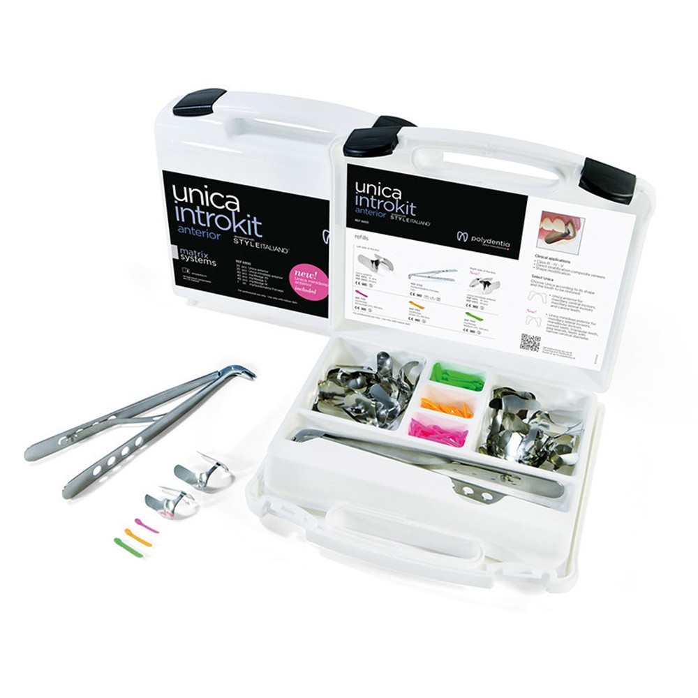 Polydentia Unica Anterior Dental Matrix System Intro Kit II Polydentia Unica Anterior Dental Matrix System Intro Kit II