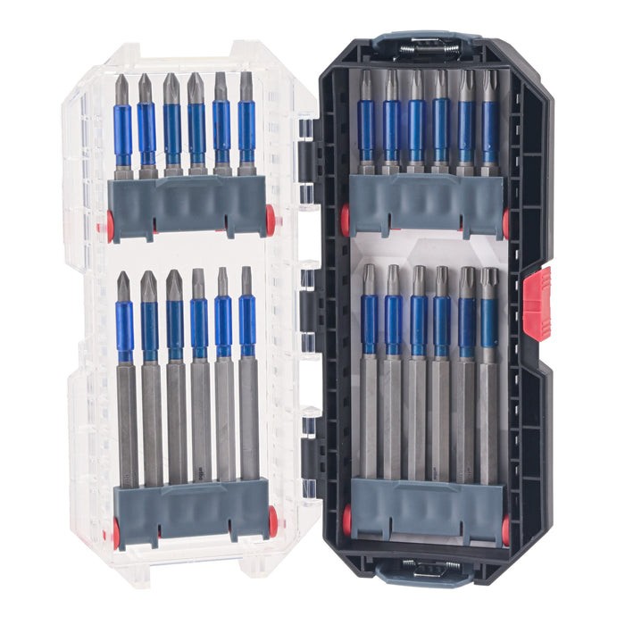 Wiha 76822 24 Piece TerminatorBlue Impact Bit Set