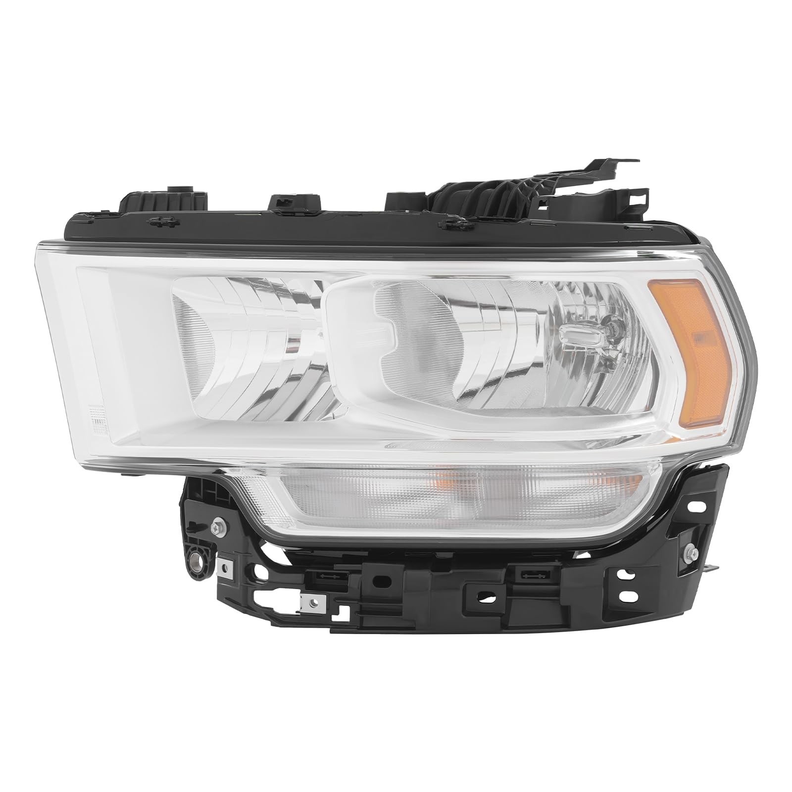 Halogen Headlight Assembly Left+Right Side for 19-24 Dodge RAM 2500 3500 Trad...