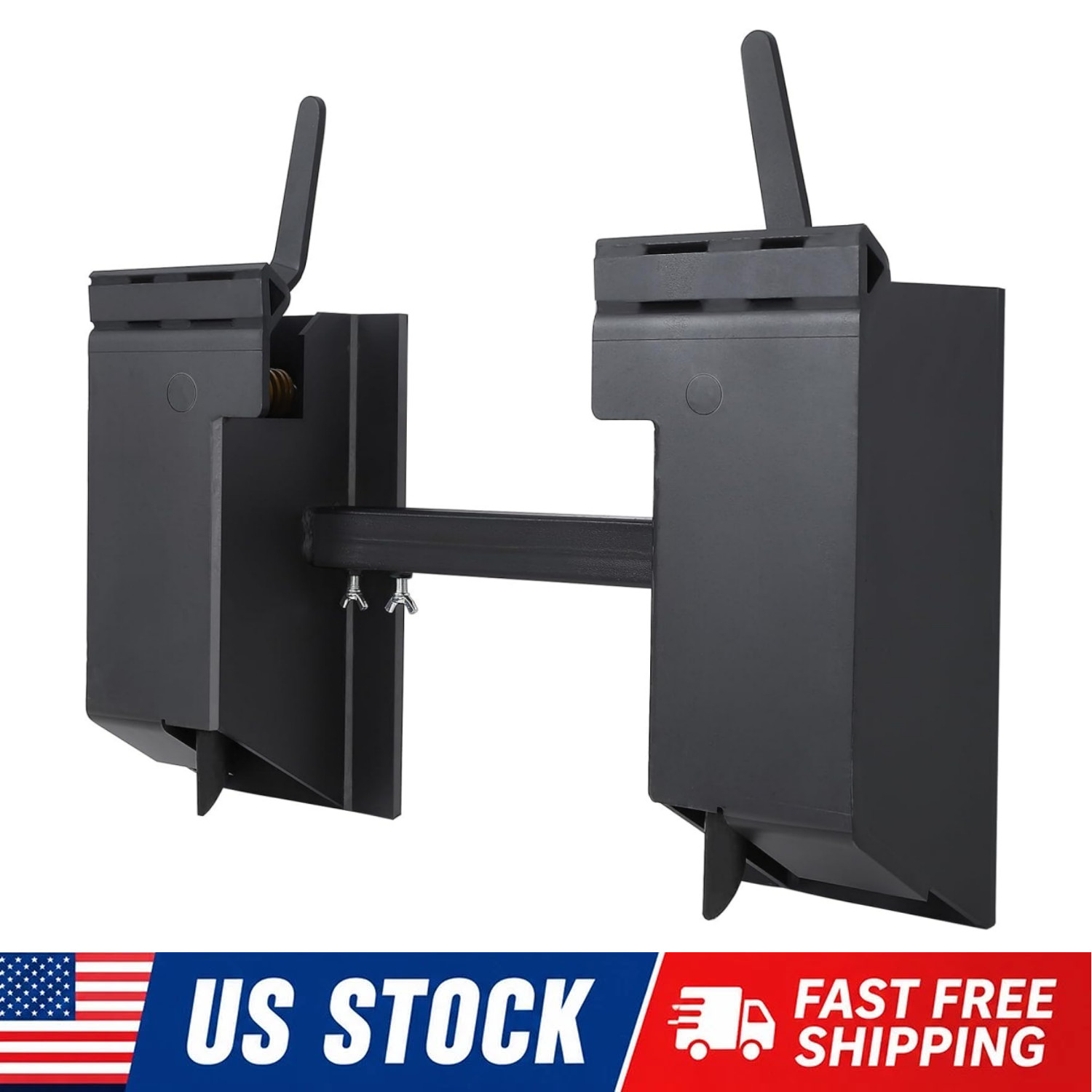 4000LBS Quick Tach Conversion Adapter Plate Attach For Skid Steer Loader Bobtach