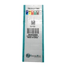 New 10PCS Carbide Inserts TDXU3E-0.3 TT9080 for Taegutec picture