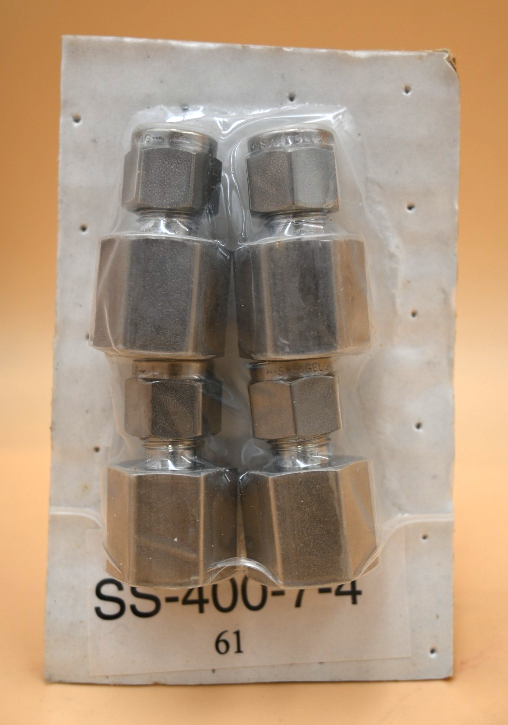 SWAGELOK SS-400-7-4 FEMALE CONNECTOR 1/4