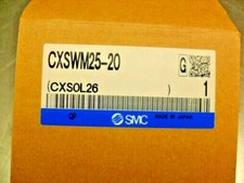  SMC CXSWM25-20 cyl, dual rod, slide bearing NIB picture