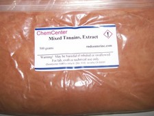 Mixed Tannins, powder extract, (Dying, Leather, Wood, Dye, Stain ) 25 kg (55 lb) picture