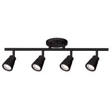 WAC Lighting Solo 4 Light LED Fixed Rail 3000K Black picture