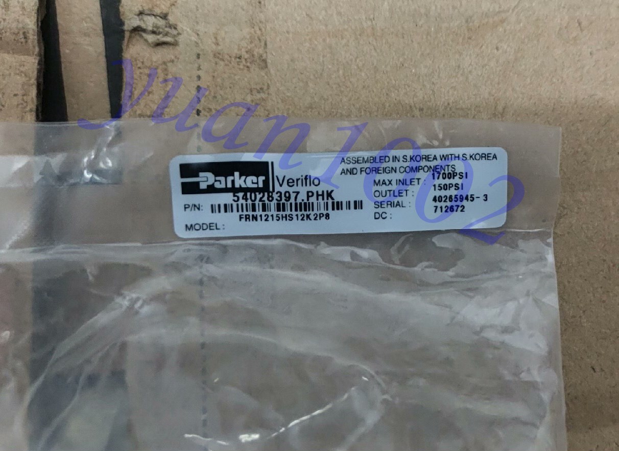 1PCS New Parker FRN1215HS12K2P8 Reducing valve Fast delivery /