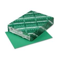Wausau Paper : Astrobrights Colored Card Stock, 65lb, Gamma Green, Letter, 250 S picture