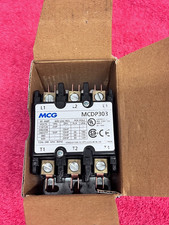 MCG 3 pole 30 Amp FL Res. 40 Definite Purpose Contactor MCDP303 U6 240v Coil DP3 picture